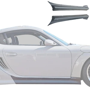 FRP TKYO v2 Wide Body Side Skirts > Porsche Cayman (987) 2006-2008 - image 1