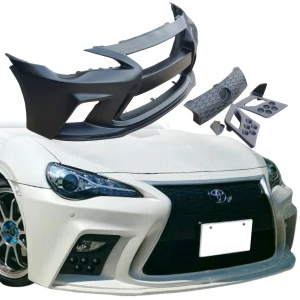 FRP AG LF-S Front Bumper w Grille 5pc > Scion FR-S 2013-2016 - image 1