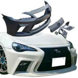FRP AG LF-S Front Bumper w Grille 5pc > Scion FR-S (ZN6) 2013-2016 - image 1