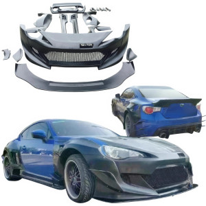 FRP TKYO v3 Wide Body Kit w Wing 18pc > Scion FR-S (ZN6) 2013-2016 - image 1