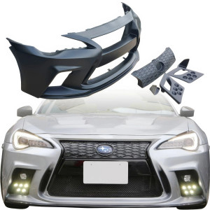 VSaero FRP AG LF-S Front Bumper w Grille 5pc > Subaru BRZ (ZN6) 2013-2020 - image 1
