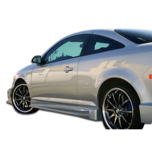 2005-2010 Chevrolet Cobalt 2007-2010 Pontiac G5 2DR Duraflex Bomber Side Skirts Rocker Panels - 2 Piece - image 1