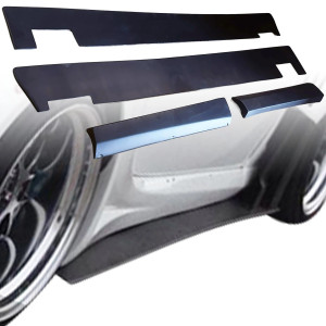 FRP VAR Side Skirts /w Spliiters 4pc > Subaru BRZ 2013-2021 - image 1