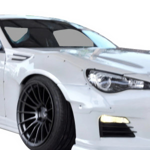 VSaero FRP TKYO v1 Wide Body Fenders (front) 4pc 45mm > Subaru BRZ (ZN6) 2013-2020 - image 1