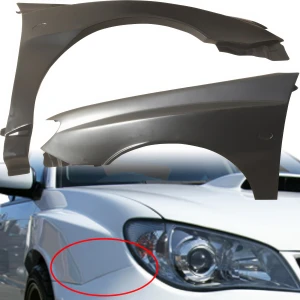 FRP LSPO WRC Custom Wide Body Fenders (front) > Subaru Impreza WRX 2006-2007 > 4/5dr - image 1