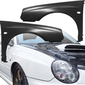 VSaero FRP LSPO WRC Wide Body Fenders (front) > Subaru Impreza WRX 2002-2003 > 4/5dr - image 1