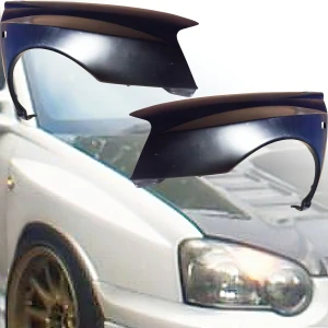 FRP LSPO WRC Wide Body Fenders (front) (new mold) > Subaru Impreza WRX 2004-2005 > 4/5dr - image 1