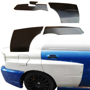 VSaero FRP LSPO WRC Wide Body Tapered Fender Flares (rear) 5pc > Subaru Impreza WRX 2002-2007 > 4dr Sedan - image 1