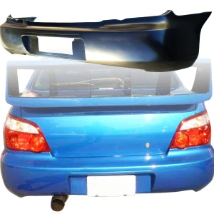 FRP WRC Rear Bumper > Subaru Impreza WRX 2004-2007 > 4dr Sedan - image 1