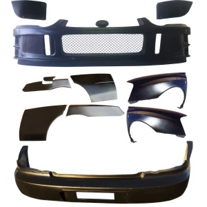 FRP LSPO WRC Wide Body Kit 11pc > Subaru Impreza WRX 2004-2005 > 4dr Sedan - image 1