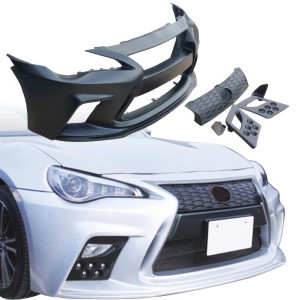 FRP AG LF-S Front Bumper w Grille 5pc > Toyota 86 2017-2020 - image 1