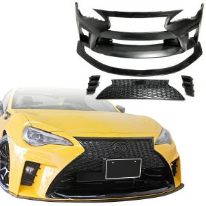 FRP AG GT-F Front Bumper w Grille 5pc > Toyota 86 2017-2021 - image 1