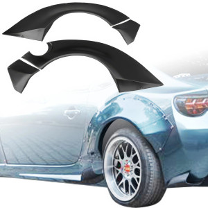 VSaero FRP TKYO v2 Wide Body Fender Flares (rear) 4pc 70mm > Toyota 86 2017-2020 - image 1