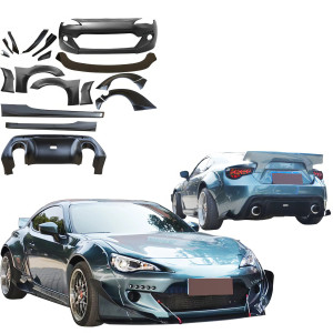 FRP TKYO v2 Wide Body Kit 19pc > Toyota 86 2017-2020 - image 1