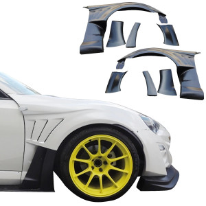 VSaero FRP VAR Wide Body Fenders (front) 8pc 50mm > Toyota 86 2017-2020 - image 1