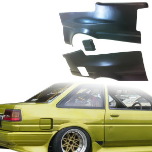 FRP ORI Wide Body Fenders (rear) 40mm > Toyota Corolla (AE86) 1984-1987 > 2dr Coupe - image 1