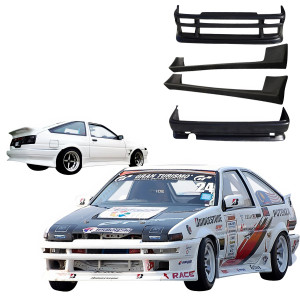 VSaero FRP VERT Body Kit 4pc > Toyota Corolla (AE86) 1984-1987 > 2/3dr - image 1