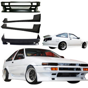 VSaero FRP URA Body Kit 4pc > Toyota Corolla (AE86) 1984-1987 > 2/3dr - image 1