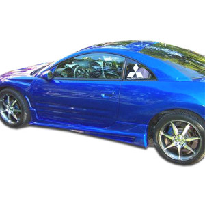 2000-2005 Mitsubishi Eclipse Duraflex Bomber Side Skirts Rocker Panels - 2 Piece - image 1 2000-2005 Mitsubishi Eclipse Duraflex Bomber Side Skirts Rocker Panels - 2 Piece - image 1