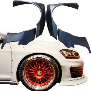 FRP TKYO Wide Body Flares (front) 4pc 45mm > Volkswagen Golf MK7 2015-2018 > 2dr - image 1