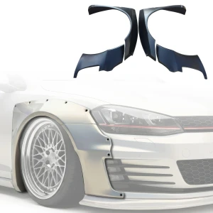FRP TKYO Wide Body Flares (front) 4pc 45mm > Volkswagen Golf MK7 2015-2018 > 2dr - image 1