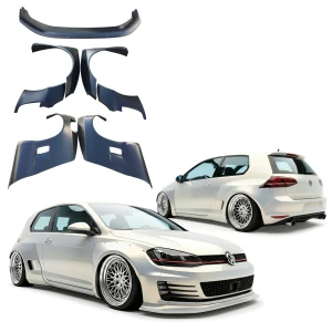 FRP TKYO Wide Body Kit 7pc > Volkswagen Golf MK7 2015-2018 > 2dr - image 1