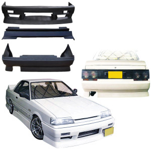 FRP URA Body Kit 4pc > Nissan Skyline (R31) 1985-1987 > 2/4dr - image 1