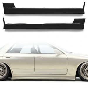 FRP VERT Side Skirts > Nissan Skyline (R32) GTS 1990-1993 > 4dr Sedan - image 1