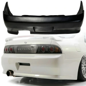 FRP FKON Rear Bumper > Nissan Skyline (R33) GTS 1993-1998 > 4dr Sedan - image 1