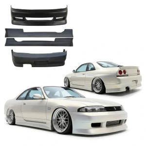 FRP FKON Body Kit 4pc > Nissan Skyline (R33) GTS 1993-1995 > 2dr Coupe - image 1
