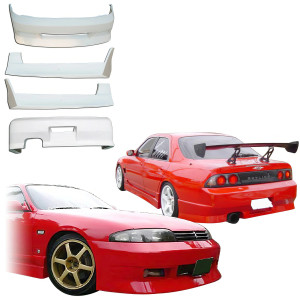 VSaero FRP FKON Body Kit 4pc > Nissan Skyline (R33) GTS 1995-1998 > 4dr Sedan - image 1