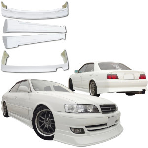 FRP TRAU Late Lip Body Kit 4pc > Toyota Chaser (JZX100) 1999-2000 - image 1
