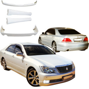 VSaero FRP ING Early Lip Body Kit 4pc > Toyota Crown Athlete (GRS180) 2003-2005 - image 1