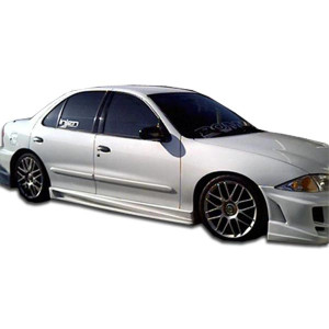 1995-2005 Chevrolet Cavalier 2DR Bomber Side Skirts Rocker Panels - 2 Piece - image 1