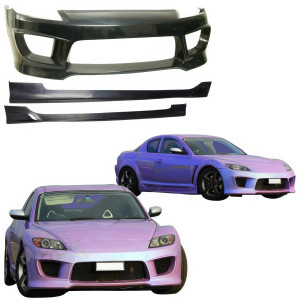 Polyurethane TSUN Body Kit 3pc > Mazda RX-8 (SE3P) 2004-2008 - image 1
