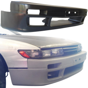 VSaero Urethane AERO Front Bumper > Nissan Silvia (S13) 1989-1994 - image 1