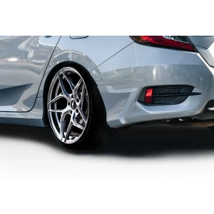 2016-2021 Honda Civic 4DR HFP Look Rear Lip Add On - 2 Piece (S) - image 1