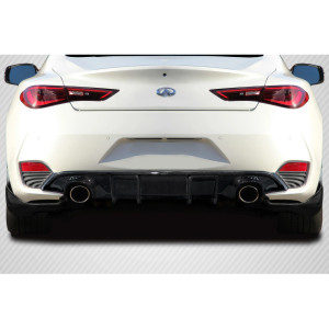 2017-2022 Infiniti Q60 Carbon Creations J Spec Rear Diffuser - 3 Piece - image 1
