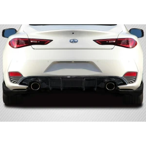 2017-2022 Infiniti Q60 J Spec Carbon Fiber Rear Lip - image 1
