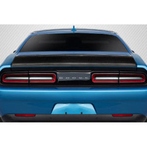 2008-2023 Dodge Challenger Carbon Creations Iconic Rear Wing Spoiler - 1 Piece - image 1