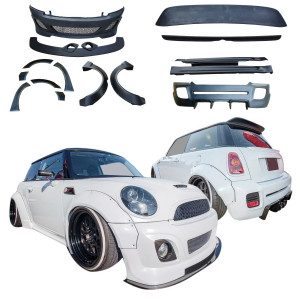 VSaero FRP LBPE Wide Body Kit /w Wings > Mini Cooper (R56 R57) 2007-2013 > 2dr Coupe - image 1