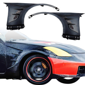 FRP WAL Fenders (front) > Nissan 350Z (Z33) 2003-2008 - image 1