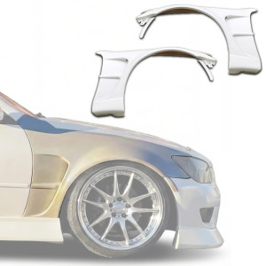 FRP BSPO Wide Body 50mm Fenders (front) 4pc > Lexus IS300 2000-2005> 4dr - image 1