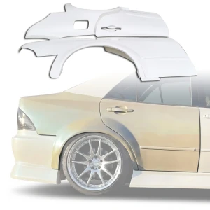 FRP BSPO Wide Body 60mm Fenders (rear) 4pc > Lexus IS300 2000-2005> 4dr - image 1