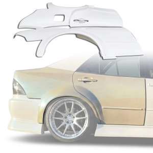 FRP BSPO Wide Body 60mm Fenders (rear) 4pc > Lexus IS300 2000-2005> 4dr - image 1