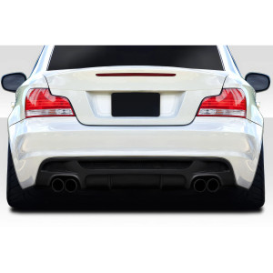2008-2013 BMW 1 Series E82 E88 Duraflex M Tech Rear Diffuser - 1 Piece - image 1