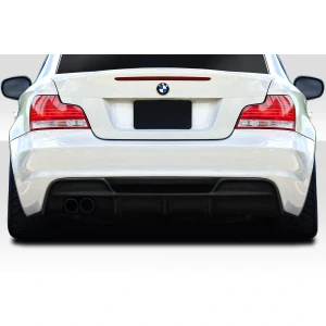 2008-2013 BMW 1 Series E82 E88 R1 Rear Diffuser - 1 Piece (single exhaust) - image 1