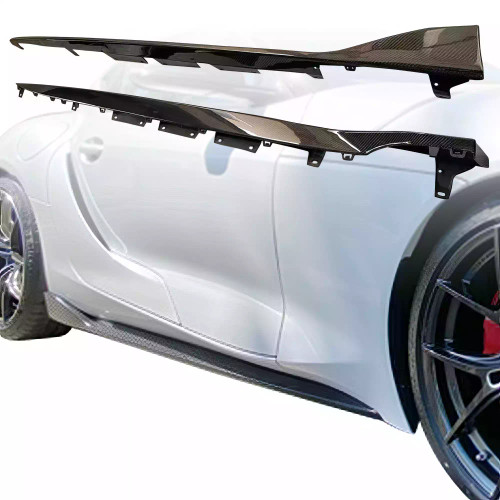 ModeloDrive Carbon Fiber OER Side Skirts > Toyota Supra (A90 A91) 2019-2023 - image 1