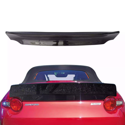 ModeloDrive Carbon Fiber TKYO Trunk Spoiler Wing > Mazda Miata (ND) 2016-2021 - image 1