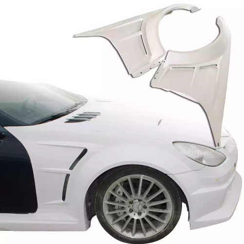 ModeloDrive FRP BLK Series Wide Body Fenders (front) > Mercedes-Benz SLK (R171) 2005-2011 - image 1